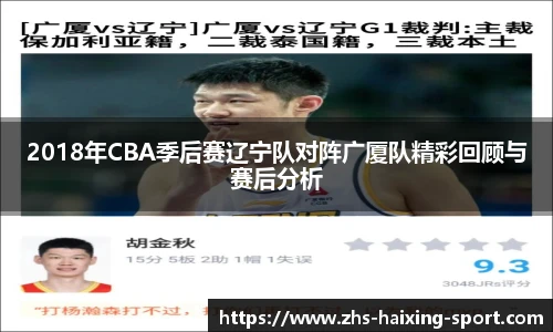 2018年CBA季后赛辽宁队对阵广厦队精彩回顾与赛后分析